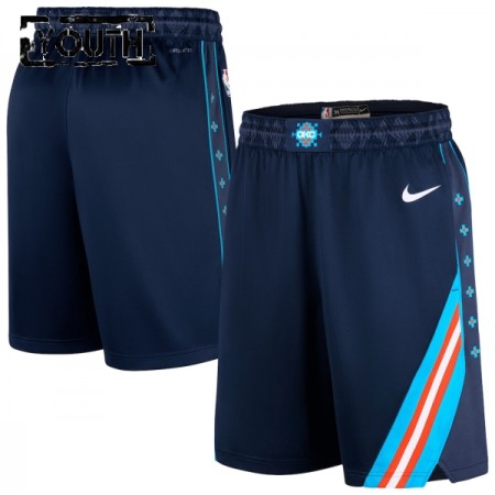 Oklahoma City Thunder Kratke hlače Nike 2025-26 City Edition Swingman - Dječji